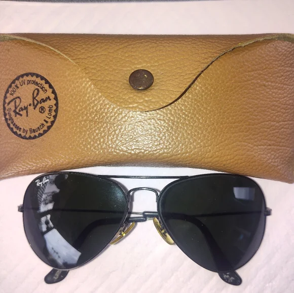 Vintage 80's RAY BAN AVIATORS - Picture 2 of 4